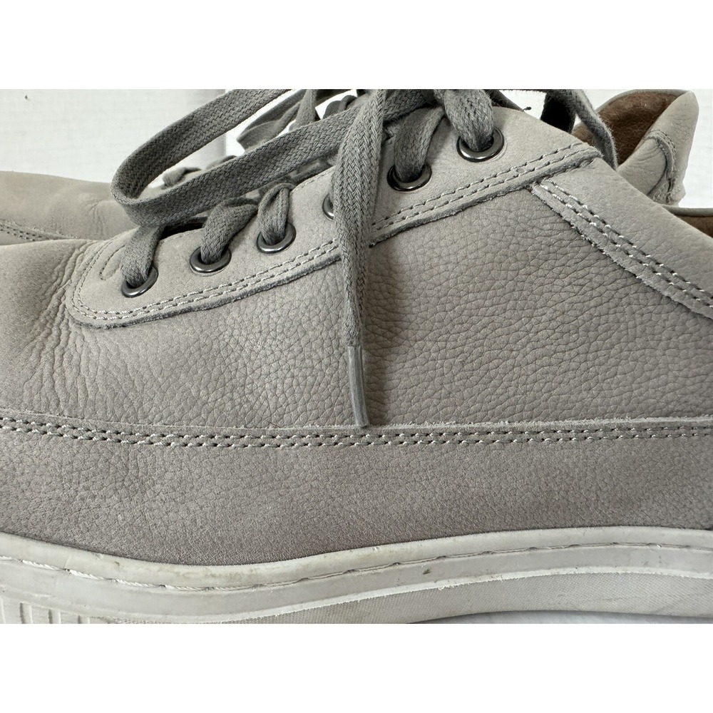 J&M Est 1850 size 10 1/2 M Men's Gray Leather Shoes 27-2329 - Picture 11 of 16